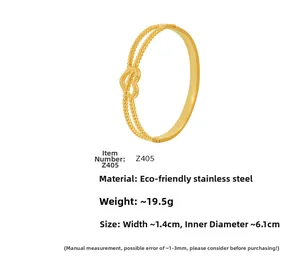Dettagli su dimensioni e peso di 19,5g del bracciale rigido dorato in acciaio con cuore