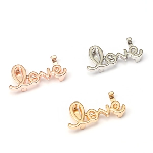 DIY Liebesbrief Schiebeperlen Für Mesh Armband Legierung Alphabet Perle Schmuckzubehör Für Damen Valentinstag Geschenk