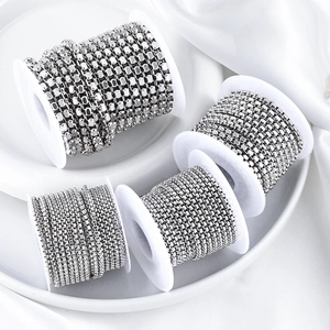 DIY stainless steel box and bead jewelry chains on spools for necklace making