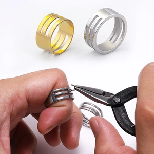 Herramienta Para Abrir Anillos de Salto de Acero Inoxidable y Cobre Para Joyería Herramienta de Mano DIY de Apertura