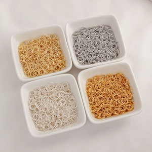 Biegeringe-Set für DIY-Schmuck in Gold, Silber und Schwarz für Schmuckherstellung