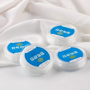 Strong clear elastic string for DIY jewelry beading in 0.5mm to 1.0mm sizes