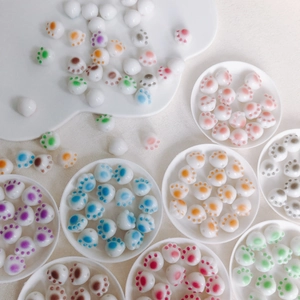 Perline gatto macaron DIY per braccialetti fatti a mano e accessori per gioielli