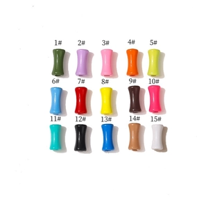 Ensemble de 15 pendentifs ronds en alliage coloré pour création de colliers et bracelets