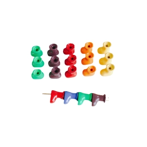Colorful macaron style miniature boot charms for DIY phone chains and accessories