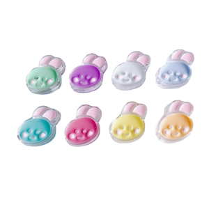 Kleurrijke konijn acryl kralen set voor DIY haaraccessoires en sieraden maken
