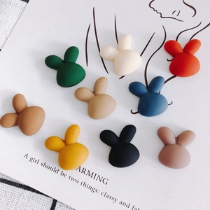 DIY Acryl Hasenkopf Flatback Charms Matt Frosted Hasenkopf Für Handyhülle Schuhe Schmuckherstellung Handgefertigtes Bastelzubehör
