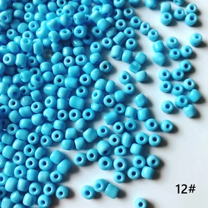 Macro di perline azzurre da 4 mm per la creazione di gioielli fai-da-te e artigianato