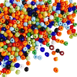Mix di perline colorate da 4mm per la creazione di gioielli fai-da-te e accessori
