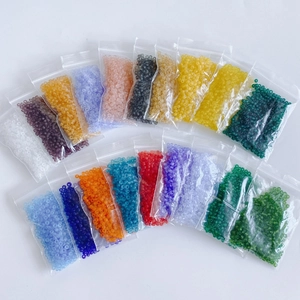 3mm Matte Und Transparente Glasperlen Für DIY Schmuckherstellung Armband Halskette Bunte Mattierte Kleine Perlen Großhandel