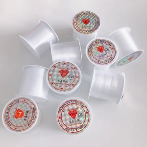 Transparent Elastic Crystal String For DIY Jewelry Making Strong Stretchy Beading Cord Thread For Bracelet Necklace Handcraft