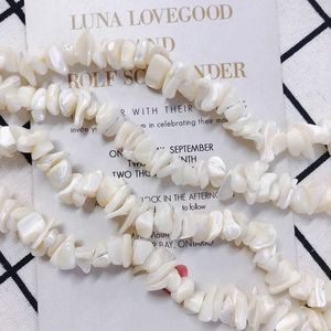 Natuurlijke Schelp Onregelmatige Steenslag Hangers Iriseerend Kunstparelmoer Bedeltjes Voor DIY Ketting Armband Sieraden Maken Accessoires