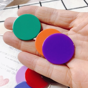 Bunte runde Harz-Cabochons für DIY-Ohrringe und Schmuckherstellungszubehör