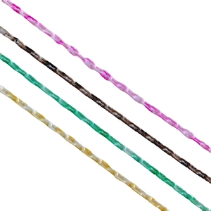 Colorful acrylic rectangle chain links for DIY necklaces and eyeglass cords