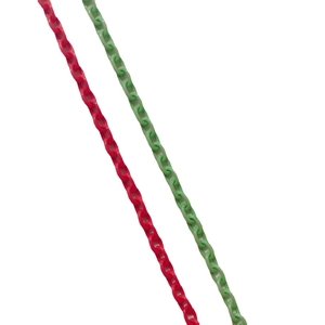 Catene in plastica lucida color caramella rosa e verde per creazione gioielli fai-da-te