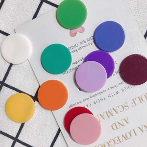 Runde Kunstharz Cabochons Bunte Kreisförmige Patches Für DIY Schmuckherstellung Ohrringe Stecker Handgefertigtes Zubehör