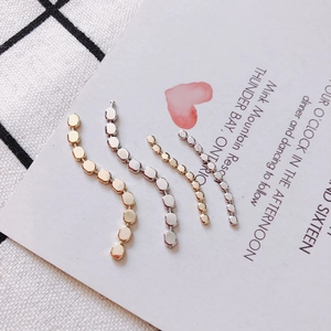 Details van goud en zilver kralenketting connectoren voor DIY sieraden en oorbellen