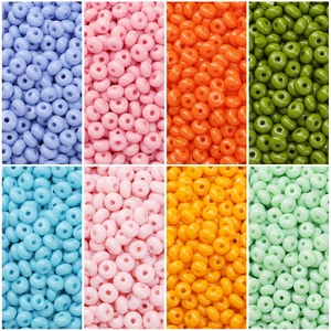 Perles de Rocaille en Verre de 5mm en Forme de Boulier Pour la Fabrication de Bijoux DIY Bracelet Collier Accessoires