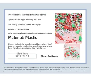Makro-Detail von Weihnachtsbaum- und Schneeflocken-Pailletten für DIY-Kleidung