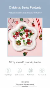 Λεπτομέρεια από χριστουγεννιάτικα DIY στοιχεία με κουδούνια και στεφάνια από χάντρες
