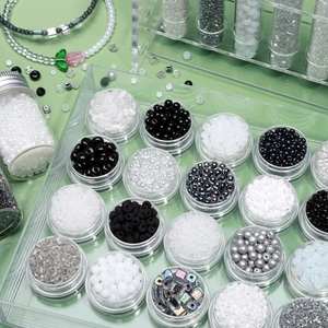 High Quality Dark Series Glass Seed Beads Round Loose Beads For DIY Bracelet Necklace Ring Jewelry Making Accessories