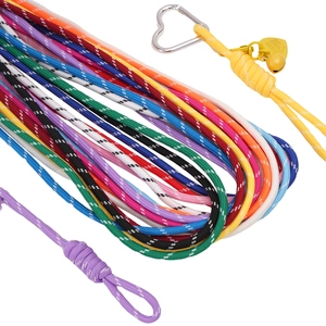 Cordino Rotondo in Poliestere Intrecciato Spago Resistente Per Creazioni Artigianali Fai Da Te Materiale Con Motivo A Onde Per Portachiavi