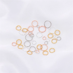 Lot d'anneaux ouverts or, argent et rose doré pour la création de bijoux DIY et accessoires