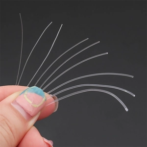 Strong transparent non-elastic fishing wire for DIY beaded jewelry and necklaces