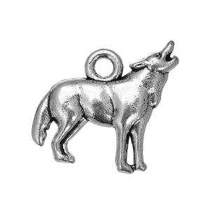 Antiksilber Legierung Tieranhänger Für DIY Schmuckherstellung Zubehör Retro Wolf Schildkröte Kolibri Fledermaus Schwein Charms