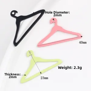 Mini ciondoli appendini in lega colorati per gioielli fai da te e accessori per bambole