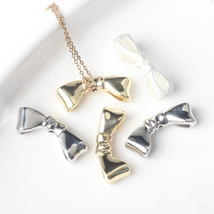 Cuentas de Lazo de Aleación para Creación de Pulseras y Collares DIY Accesorios de Joyería Galvanizados Piezas de Amuleto