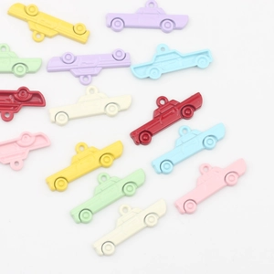 Zinklegierung Bunte Autoform Anhänger Emaille Charms Für DIY Schmuckherstellung Armband Halskette Handgefertigtes Zubehör
