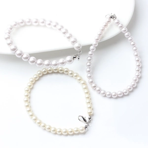 Eleganter Imitationsperlen Handy-Lanyard Armband Mit Metall Karabinerverschluss Künstliche Perlen DIY Schmuckzubehör Für Damen Mädchen