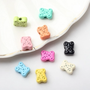 Gekleurde mini beer kralen in macaron snoepkleuren voor DIY sieraden maken