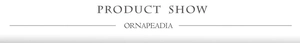Minimalistischer Header für Produktpräsentation mit ORNAPEADIA Markenlogo-Design