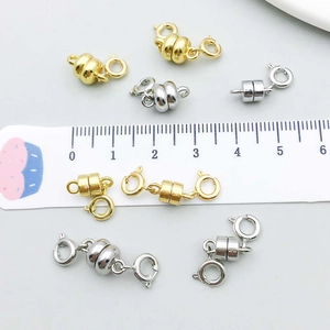 Chiusure magnetiche per gioielli in oro e argento per collane e bracciali fai-da-te
