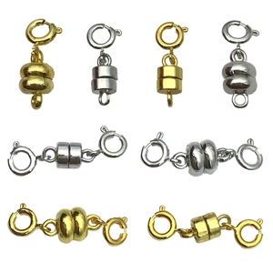 Chiusure magnetiche in oro e argento per la creazione di collane e bracciali fai-da-te