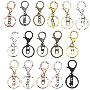 Sortiertes Schlüsselanhänger-Set in Silber Roségold und Bronze für DIY-Schmuckherstellung