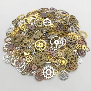 Steampunk Alloy Gears Vintage Style Charms DIY Jewelry Making Mechanical Gear Pendants For Crafting Scrapbooking Decoration
