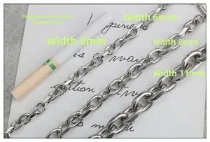Comparaison détaillée des bracelets punk en acier inoxydable de 6mm, 8mm et 11mm