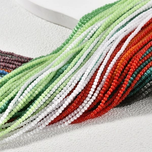 Mehrfarbige 2mm Katzenauge-Perlen für DIY-Schmuckherstellung von Armbändern und Ketten
