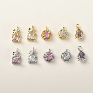 Kupfer 14K Gold Vergoldet Zirkonia Schmetterling Anhänger DIY Charms Für Handgefertigte Halskette Armband Schmuckherstellung