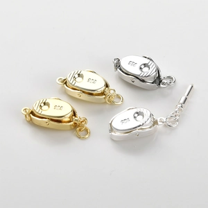 14k gold and silver plated S925 sterling silver lobster clasps for jewelry making