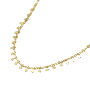 Chaîne d'extension en or 14 carats avec breloques étoiles pour bijoux faits main