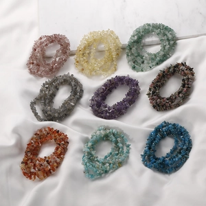 Assorted 3-5mm natural irregular crystal stone beads for DIY jewelry making