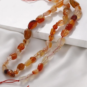 Natural strawberry quartz beads 5-8mm irregular crystal stone for DIY jewelry making