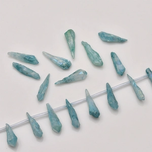 Detailed view of colorful irregular agate crystal pillars with natural texture and ice cracks