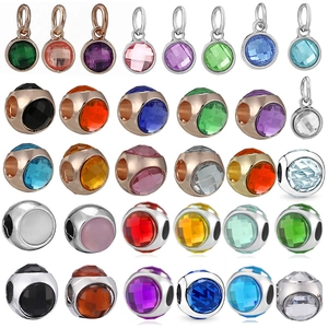 DIY Sieraden Charms Kralen Voor Armband Maken Legering Metaal Gefacetteerd Kristal Ingelegd Mode Sieraden Accessoire Cadeau