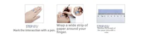 Guide en trois étapes pour mesurer la taille de doigt avec papier et règle pour votre bague
