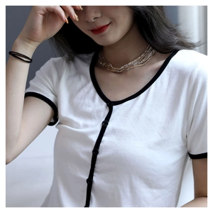 Collier ras du cou minimaliste brillant avec strass et couches scintillantes pour femme